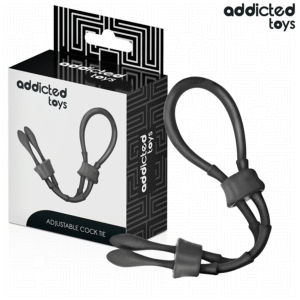 ADDICTED TOYS - CUERDA SILICONA AJUSTABLE PARA EL PENE