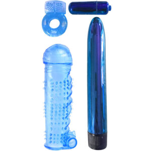 CLASSIX - KIT DE PLACER PARA PAREJAS AZUL
